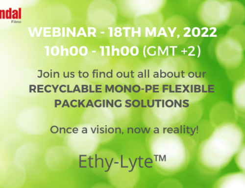 Webinar 18th May 2022 : Ethy-Lyte™ – our recyclable mono-PE flexible packaging solutions.